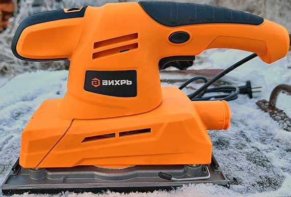 Обзор виброшлифовальной машины Вихрь ВШМ-115Э