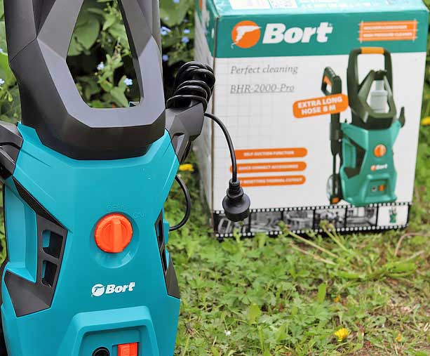 Обзор мойки высокого давления Bort BHR-2000-Pro с насадкой BHL-TURBO