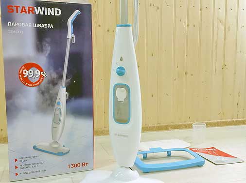 Пароочиститель Starwind SSM5333 Обзор