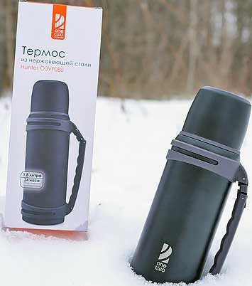 Обзор термоса OneTwo Hunter O3VF080