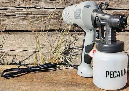 Обзор краскораспылителя Ресанта ЭКП-400