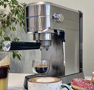 Обзор рожковой кофеварки DEXP EM-1450