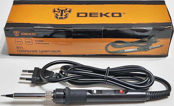 Пользовательский обзор паяльника DEKO SI11