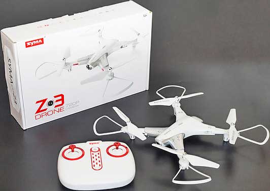 Обзор квадрокоптера Syma Z3