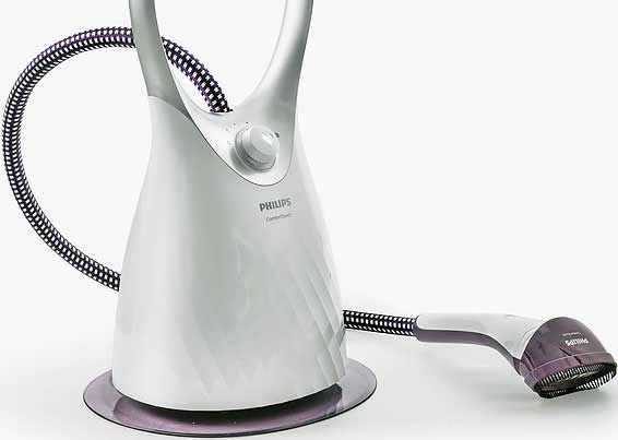 Обзор вертикального отпаривателя Philips ComfortTouch GC557/30