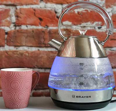Обзор электрического чайника BRAYER BR1027
