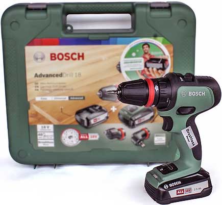 Обзор дрели-шуруповерта BOSCH AdvancedDrill 18