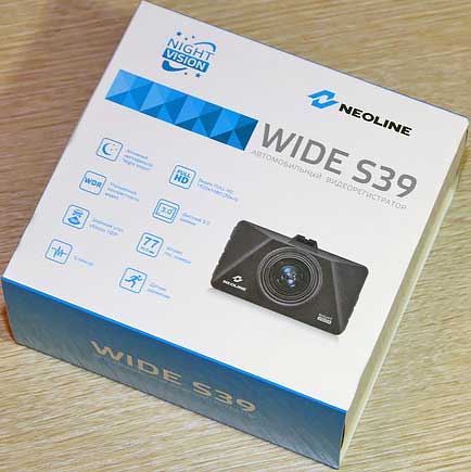 Регистратор ночного видения: обзор Neoline WIDE S39