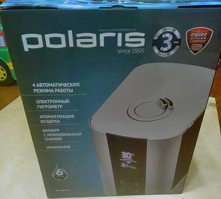 Увлажнитель воздуха Polaris PUH 0806Di - стильно и комфортно