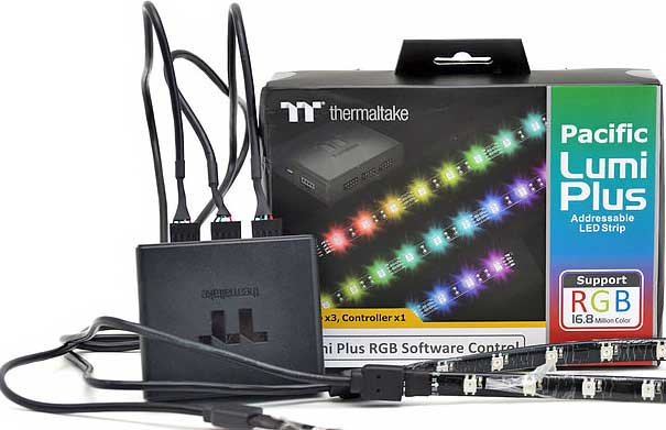 Обзор комплекта светодиодных RGB-лент Thermaltake Pacific Lumi Plus LED Strip 3Pack