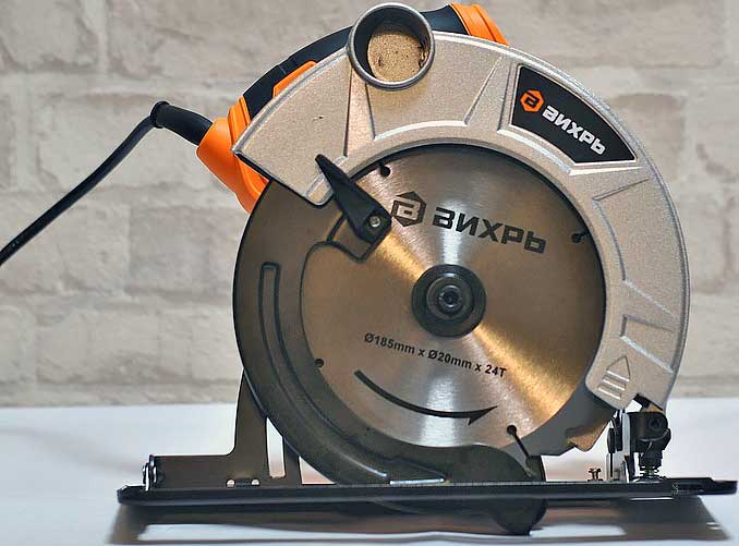Обзор дисковой пилы Вихрь ДП-185/1600