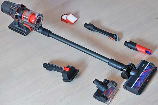 Обзор вертикального аккумуляторного пылесоса Deerma DEM-T50W