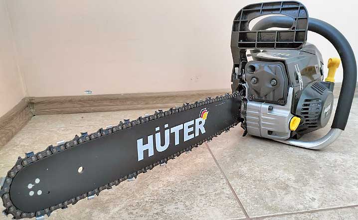 Бензопила Huter BS-62. Обзор