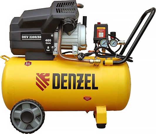 Обзор воздушного компрессора DENZEL DKV2200/50 X-PRO