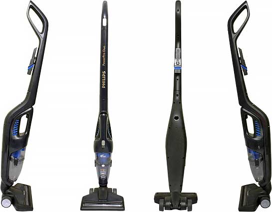 Обзор вертикального пылесоса Philips FC6163/02.