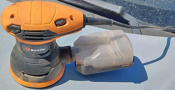 Обзор эксцентриковой шлифмашинки Вихрь ЭШМ-125А