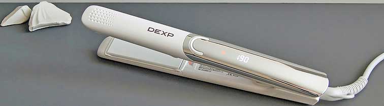 Обзор выпрямителя для волос DEXP HST-3020