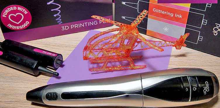 Обзор 3D-ручки CreoPop. Никаких проводов и горячих частей