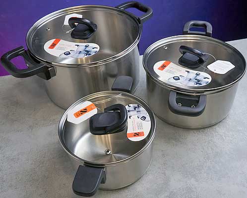 Обзор набора кастрюлей OneTwo Compact Keep-3C