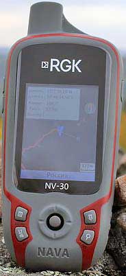 Обзор туристического GPS навигатора RGK NV-30