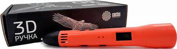 Обзор 3D-ручки Cactus CS-3D-LTP2-RD. Нарисую все, что захочу!