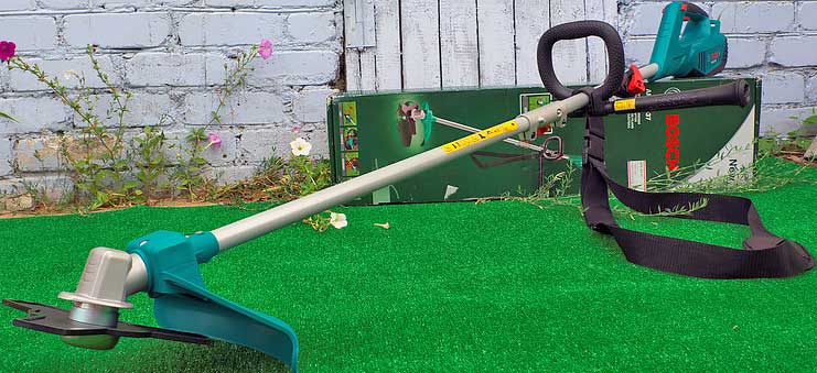 Обзор садового электрического триммера Bosch AFS 23-37