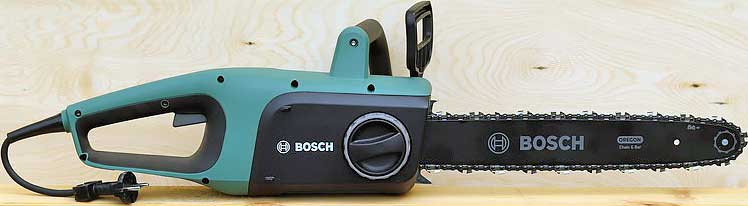 Обзор электрической цепной пилы Bosch Universal Chain 40