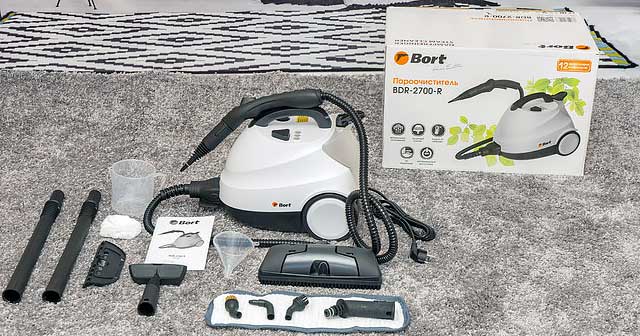 Обзор пароочистителя Bort BDR-2700-R