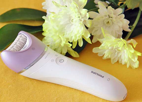 Эпилятор PHILIPS BRE 635/00. Эпиляция с улыбкой на лице