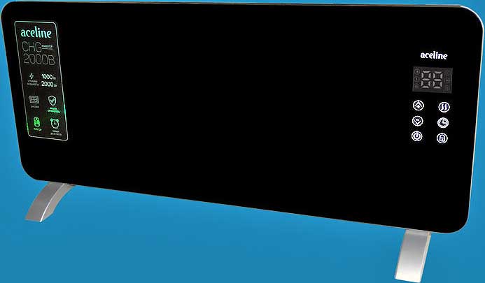 Обзор конвектора Aceline CHG-2000B: стильный и мощный обогреватель