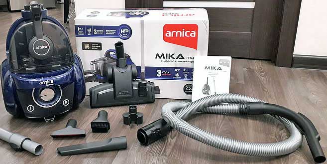 Обзор пылесоса Arnica Mika