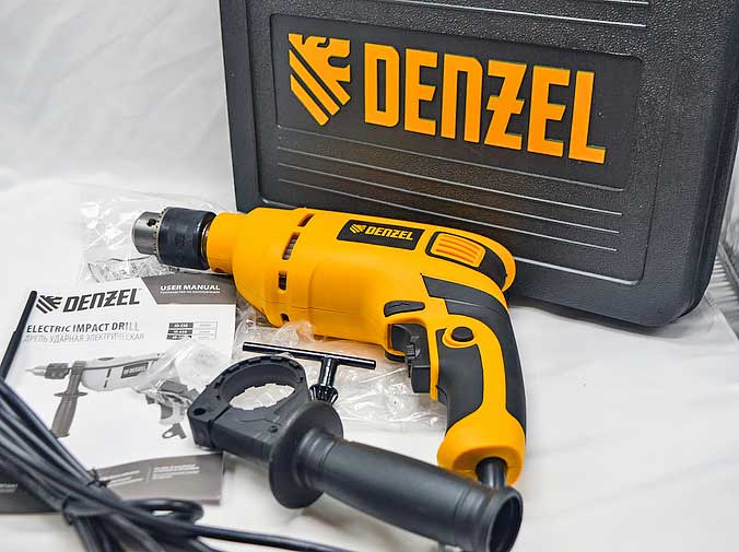 Обзор ударной дрели DENZEL ID-750. Универсальность и мощь в одном инструменте