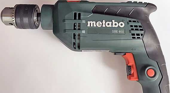 Дрель Metabo SBE 650. Обзор.