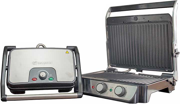Обзор двух электрогрилей KITFORT KT-1628 VS KT-1630