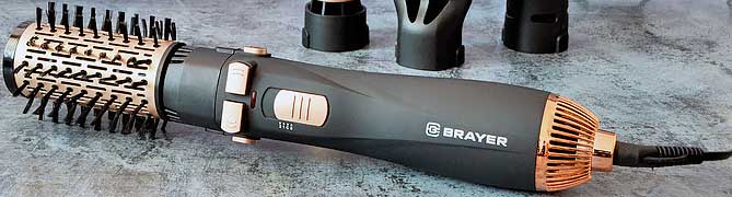 Обзор фен-щетки BRAYER BR3132