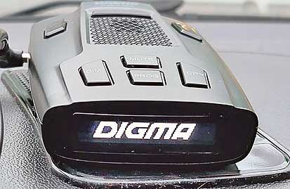 Обзор радар-детектора с GPS Digma Guard 