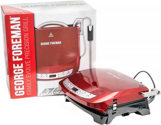 Обзор электрогриля George Foreman 24001-56 Evolve Precision