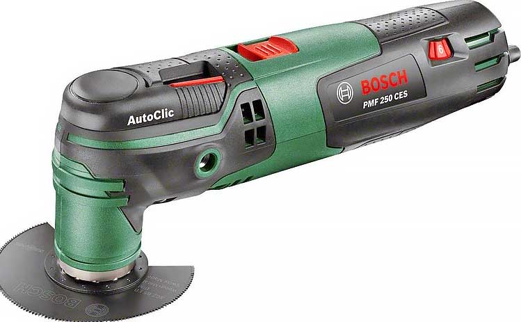 Обзор многофункционального инструмента Bosch PMF 250 CES.