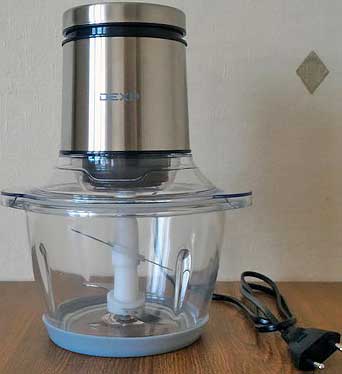 Обзор кухонного измельчителя DEXP CP-600