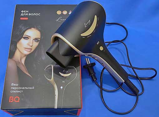 Обзор на Фен BQ HD1211M