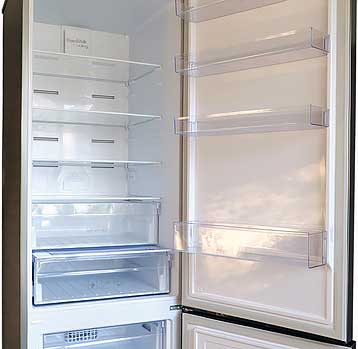 Обзорхолодильника-морозильника BekoRCNK400E20ZX с технологией Dual Cooling