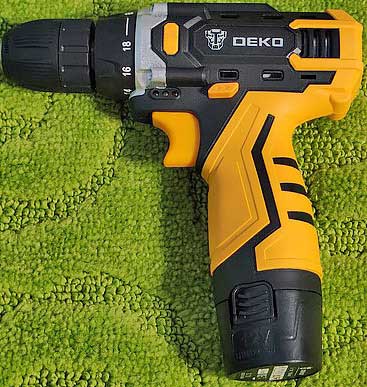 Обзор дрели-шуруповёрта DEKO DKCD12FU-Li