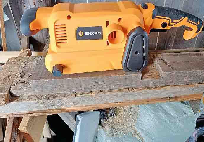 Обзор ленточной шлифовальной машины Вихрь ЛШМ-75/800