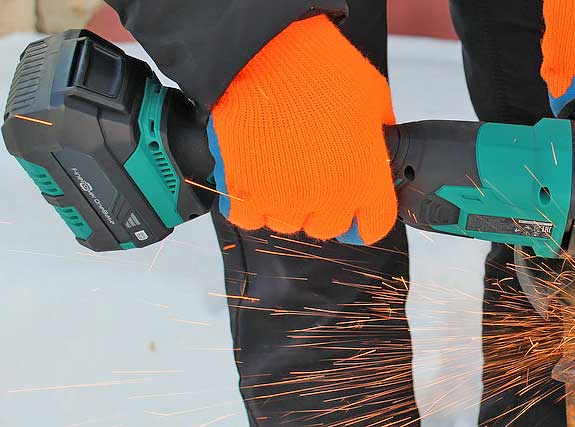 Обзор аккумуляторной УШМ FinePower CAGBR81 OneBase20