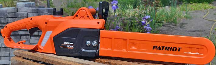 Обзор электрической цепной пилы Patriot ESP 1814