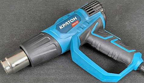 Обзор строительного фена Кратон HAG-2000 LЕD