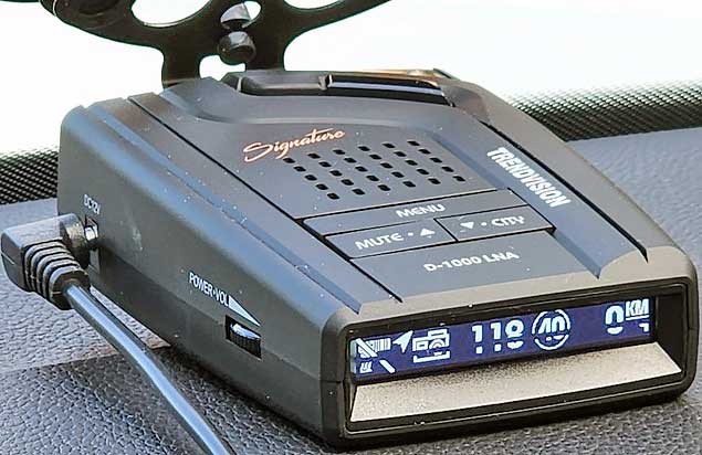 Обзор радар-детектора TrendVision Drive-1000 Signature