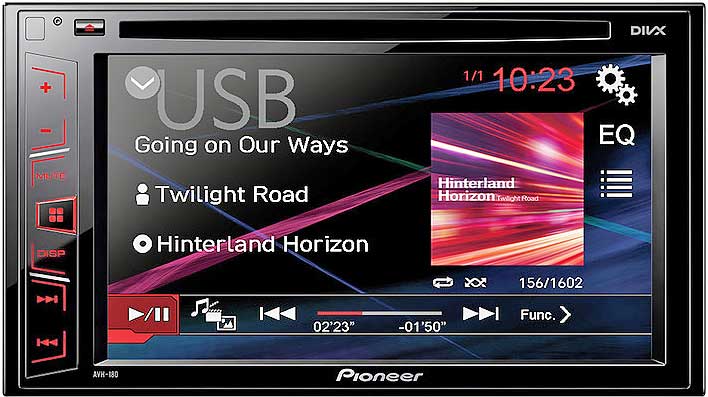 Обзор Pioneer AVH-180, AVH-180G и AVH-X1800DVD: Рациональный подход