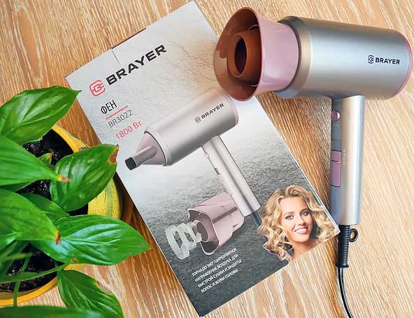 Обзор фена Brayer 3022BR