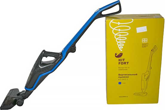 Обзор беспроводного вертикального пылесоса Kitfort КТ-542